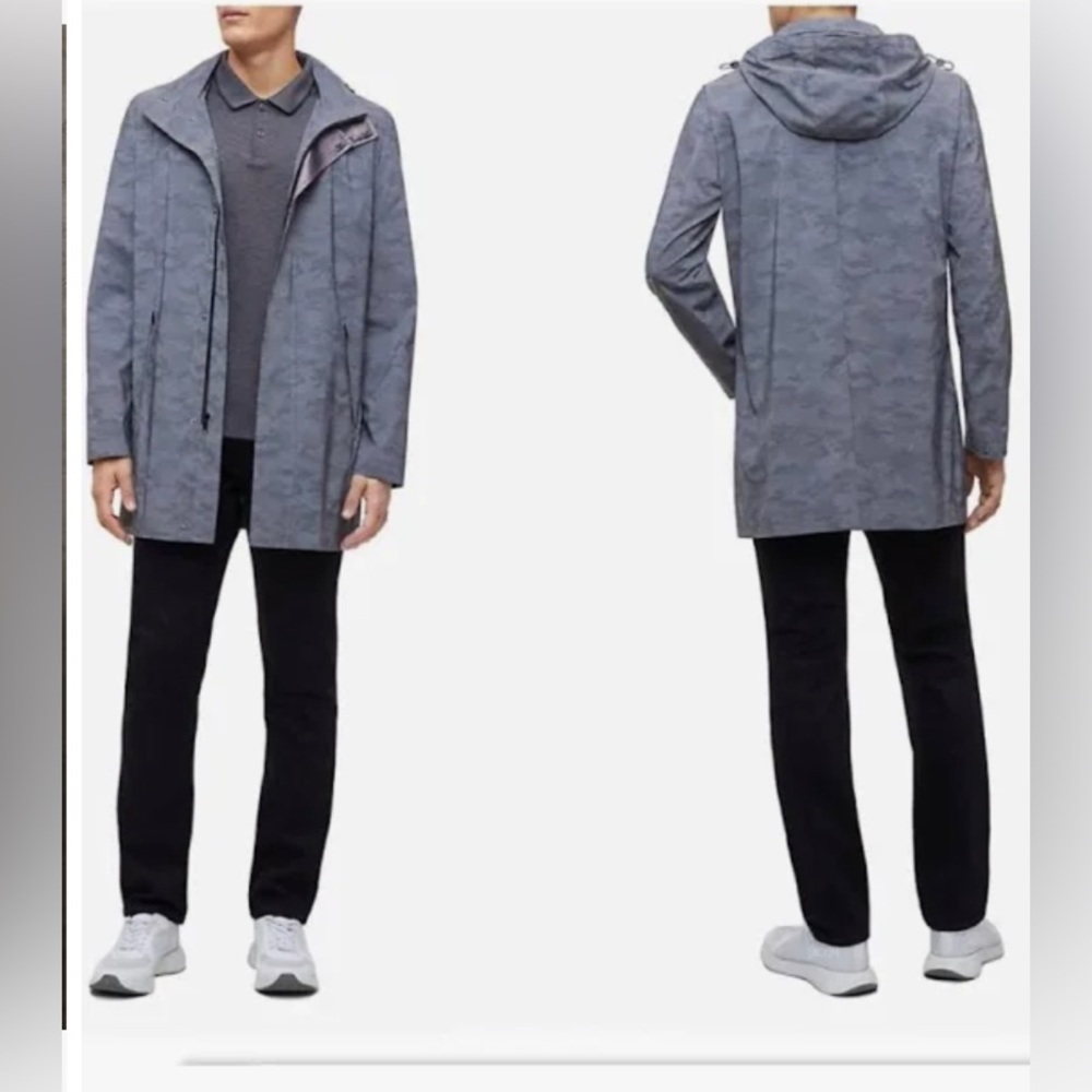 Calvin klein camouflage Reflective Raincoat